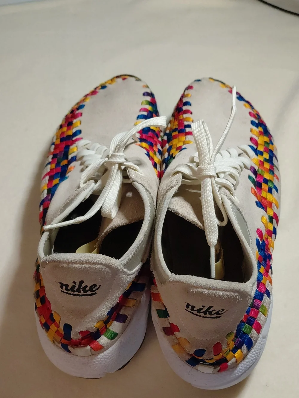 Nike Air Footscape Woven Chukka Premium Qs Rainbow 525250-11 Men's